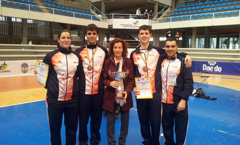 Dos medallas de oro en el Campeonato de España Junior